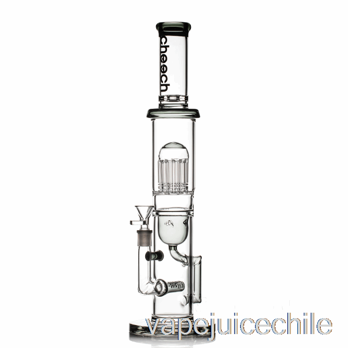 Vape Chile Cheech árbol De Vidrio Reciclador Big Rig Bong Negro